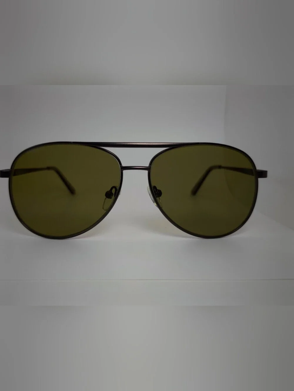Discover.  Medium Aviator. Brown Temple Arm Sunglasses. A Smaller Frame.